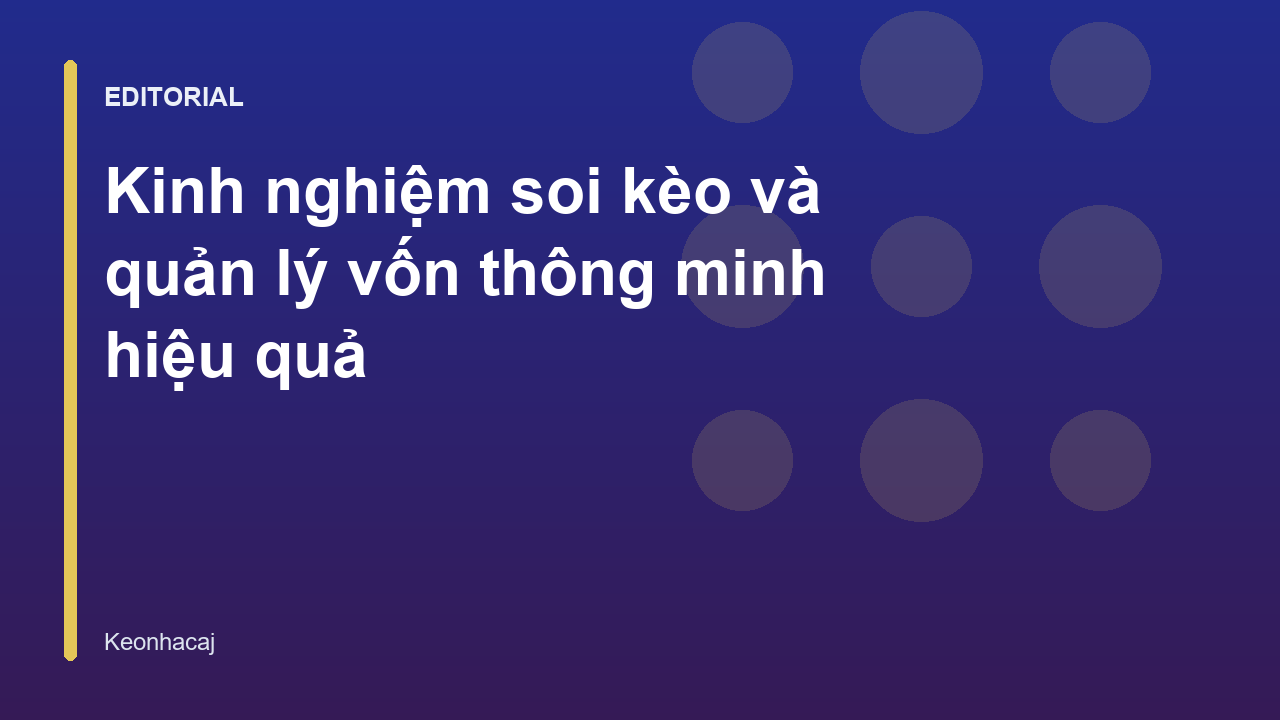Người chơi đang phân tích tỷ lệ kèo và quản lý ngân sách cá cược